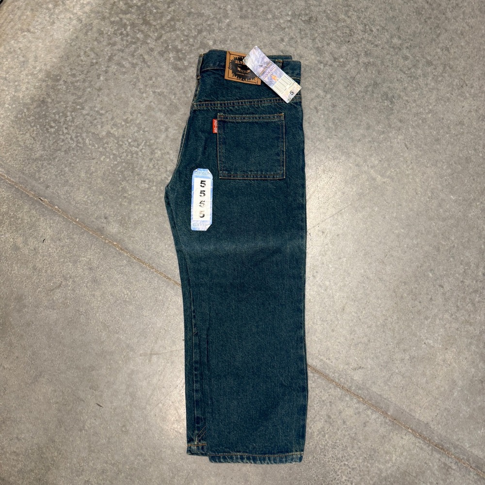 Martinez Jeans Elymart Cowgirl Wear Dark Wash Denim Jeans Size 5 Made in Mexico